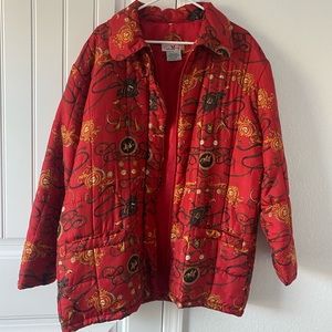 Vintage Quilted Western Jacket